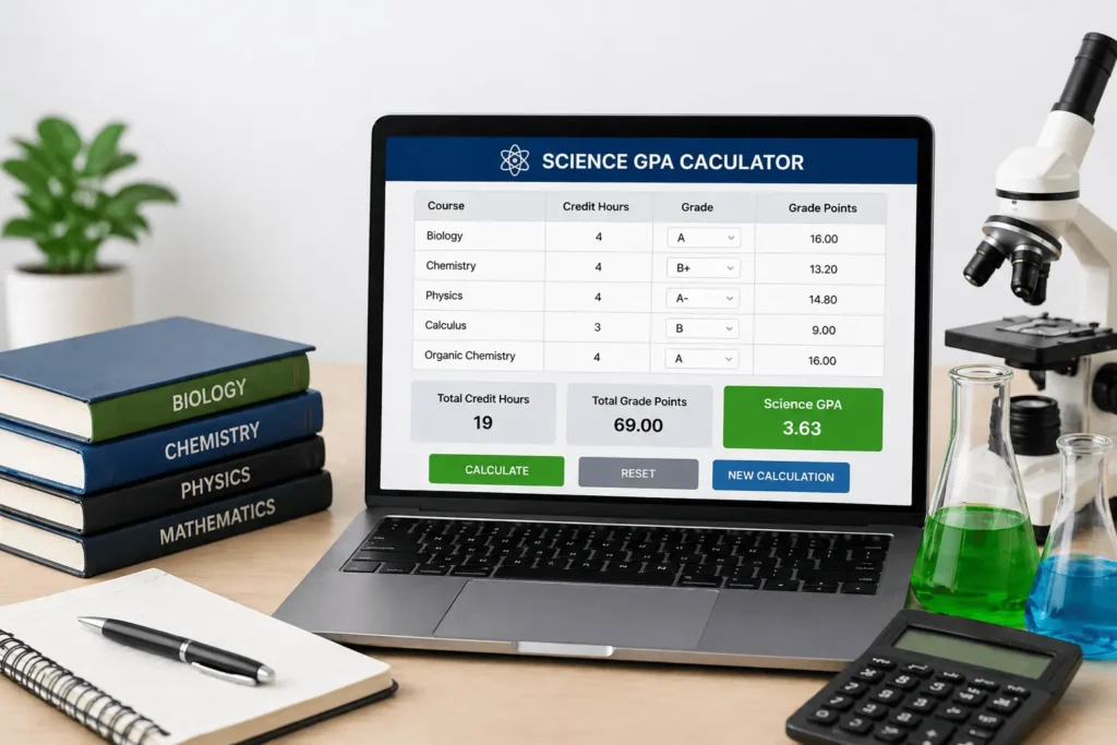 science gpa calculator